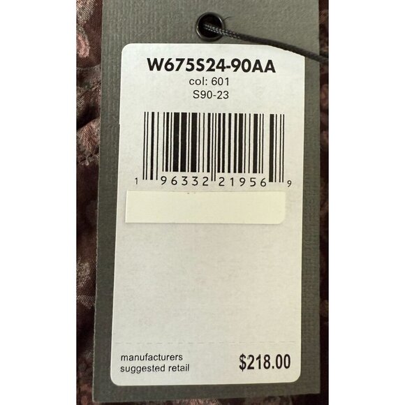 John Varvatos Mens Red Wine Ross Collared Floral Button Up Shirt Sz XXL New - Picture 5 of 10